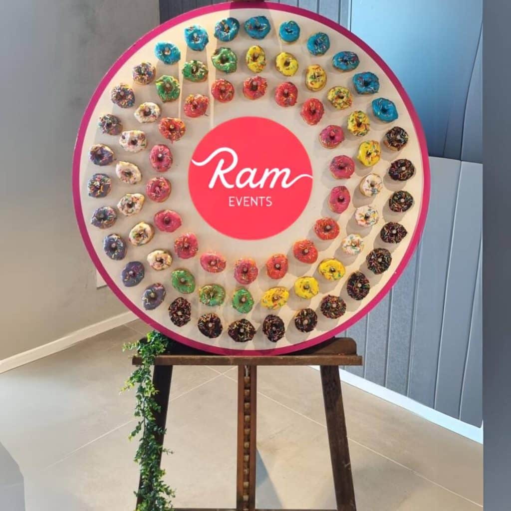 עגלת דונאטס לאירוע פרטי