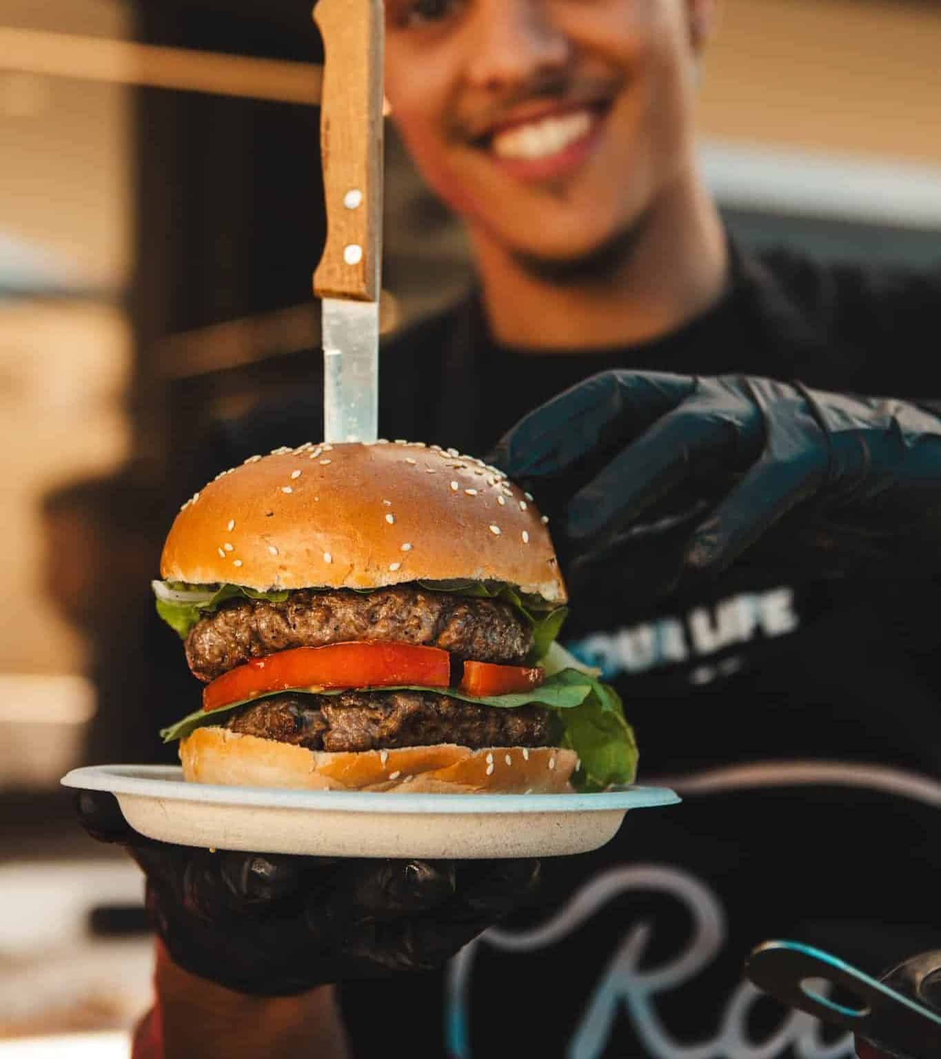 עמדת המבורגר לאירועים