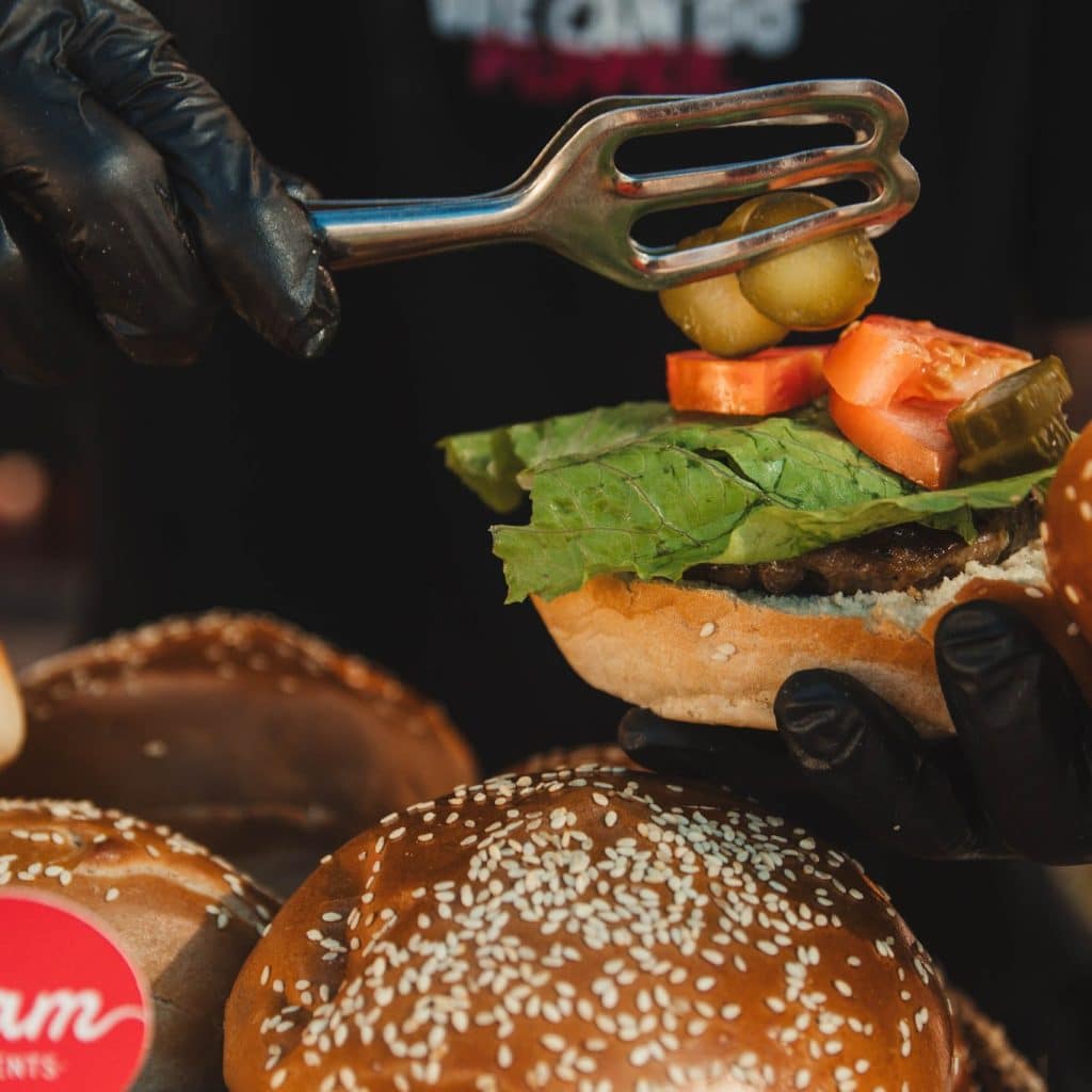 עמדת המבורגרים ליום הולדת