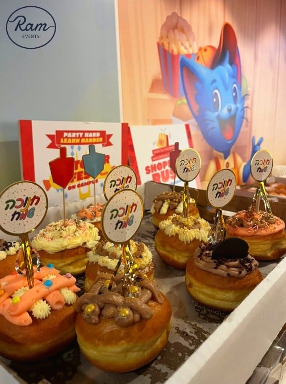 קיר דונאטס לאירוע עסקי