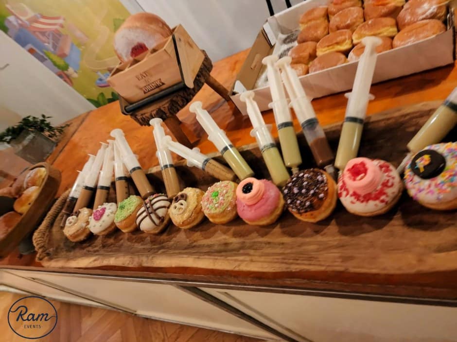 עגלת דונאטס לאירוע פרטי